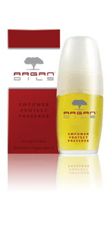 Organic Argan Oil Bottle